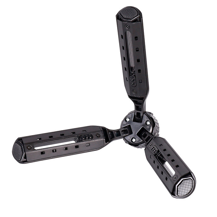 FEICHAO Extendable Mini Tripod Phone Clip 360 Degree Ball Head with UNC1/4  Screw Vlog Tripod for GoPro Action Camera Smartphone