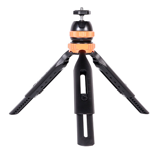 FEICHAO Extendable Mini Tripod Phone Clip 360 Degree Ball Head with UNC1/4  Screw Vlog Tripod for GoPro Action Camera Smartphone
