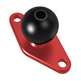 BGNing 1 inch Ball Head Adapter Motorcycle Bicycle Handle Bar Clip Rearview Mirror Bracket for GoPro Hero 9 Action Camera for RAM Mount