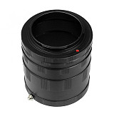 Camera Adapter Macro Close-up Mount Ring Lens Extension Tube Kit for Canon EOS for Nikon AI for Sony NEX for Fuji FX DSLR