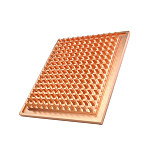 XT-XINTE HeatSink Pure Copper Radiator Notebook Bridge Chips IC 42 fin Copper Column Base Water Cooled Head Bottom Surface