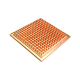 XT-XINTE HeatSink Pure Copper Radiator Notebook Bridge Chips IC 42 fin Copper Column Base Water Cooled Head Bottom Surface