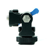 (FEICHAO) Snail PTZ Camera SLR Camera Rabbit Cage Monitor Stabilizer Hot Shoe Bracket Accessories Rotating PTZ