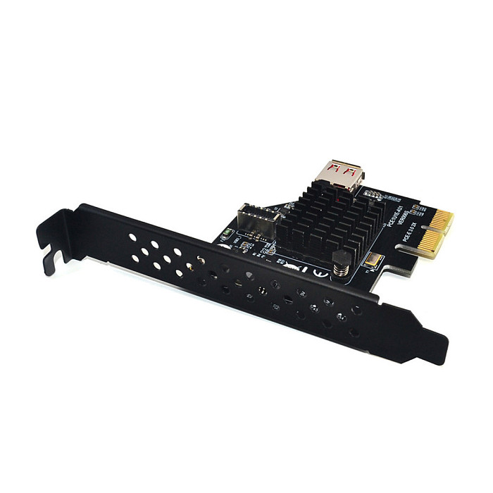 XT-XINTE ASM3142 Chip 10Gbps USB3.1 Gen 2 Type-E 20 Pin Expansion Card USB 2.0 PCI Express 3.0 X2 Adapter for Desktop PC Computer DIY