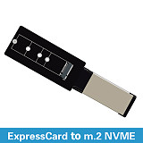 XT-XINTE ExpressCard Express Card 34mm to Mini Pcie/M.2 E-key/for NVME M.2 Converter Card Adapter for Notebook