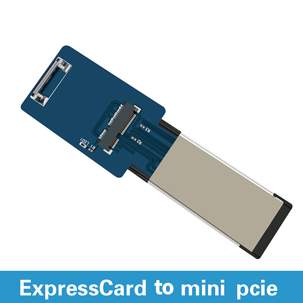 XT-XINTE ExpressCard Express Card 34mm to Mini Pcie/M.2 E-key/for NVME M.2 Converter Card Adapter for Notebook