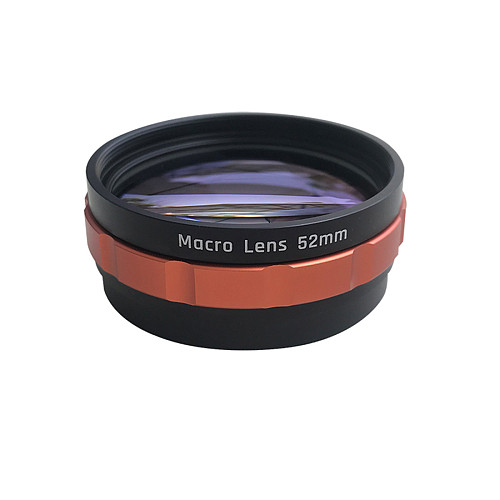 FEICHAO Universal 52mm Macro Lens 10X HD Optical Glass Camera Macro Lens with 52mm Adapter Ring for Sony for Canon DSLR Camera