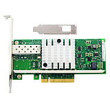 XT-XINTE 10Gb PCI-E X8 X16 Network Card 10 Gigabit SFP+ Port Ethernet Fiber NIC Card Support Windows Server, Win 7/8/10/Visa, Linux, VMware