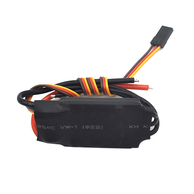 FEICHAO Two-way ESC 12A/20A/30A/40A/50A/60A/80A 2S-3S Speed Controller w/ Brake w/ Welded 3.5 Banana Head + T Plug/XT60 for Remote Control Boat Wind Boat