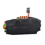 FEICHAO Two-way Adjustable 12A/20A/30A/40A/60A/80A/100A ESC Speed Controller w/ Welded 3.5 Banana Head + T Plug/XT60 for Remote Control Boat