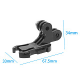 TELESIN Universal Aluminum Chest Strap Adjustable W/Screw Adapter For Gopro OSMO Action Camera