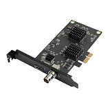 XT-XINTE 2 Channel SDI/HDMI-compatible HD Video PCIE Capture Card Switch Game Live Broadcast PS4/NS Camera SLR 4k Recording Vmix