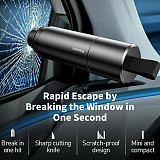 Baseus New Portable Car Safety Hammer Window Glass Breaker Escape Tool Seat Belt Cutter
