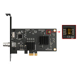 XT-XINTE 2 Channel SDI/HDMI-compatible HD Video PCIE Capture Card Switch Game Live Broadcast PS4/NS Camera SLR 4k Recording Vmix