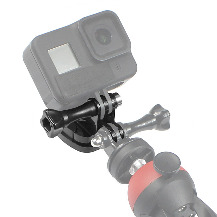 TELESIN Universal Aluminum Chest Strap Adjustable W/Screw Adapter For Gopro OSMO Action Camera