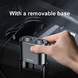 Baseus New Dual USB Car Charger 3.1A Cigarette Lighter Phone Charger Adapter USB Portable