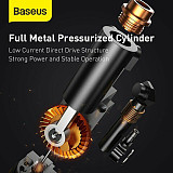Baseus New LED Electric Air Compressor Car Tire Inflator Portable Ball Pressure Pump Portable