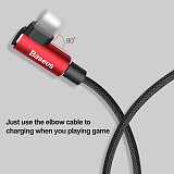 Baseus New MVP Elbow USB Cable Fast Charging Charger Date Line Cable For iPhone11 Pro X Xs