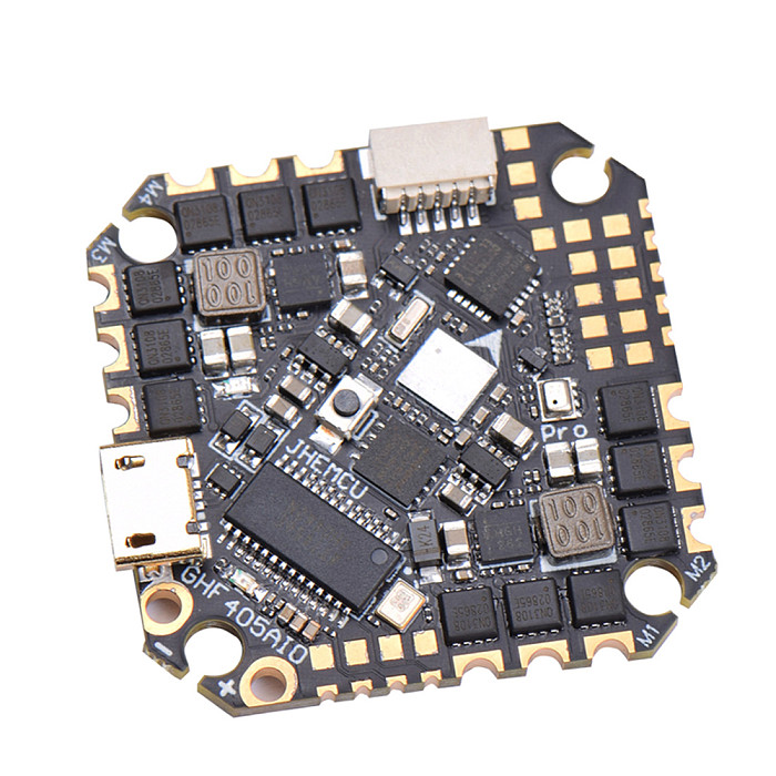 JMT GHF405AIO-HD 40A AIO Flight Controller F405 F4 Build-in OSD Blheli-S ESC 2-6S Lipo For RC FPV Toothpick Racing Drone