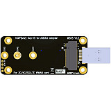 ADT-Link Mini-PCIe To USB2.0 Adatper For 3G/4G/5G/LTE WWAN Card With SIM Dual Card Slot High Speed mPCIE To USB 2.0 Riser Card