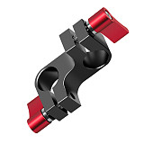 FEICHAO 90 Degree Angled Vertical 15mm Rod Rig Clamp For DSLR Camera Rail Kit Support System For Follow Focus Photo Accessories