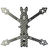 QWINOUT F4-V2 178mm Four-axis Drone FPV Racing Carbon Fiber Rack for 4inch Propelllers Quadcopter