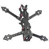 QWINOUT F4-V2 178mm Four-axis Drone FPV Racing Carbon Fiber Rack for 4inch Propelllers Quadcopter