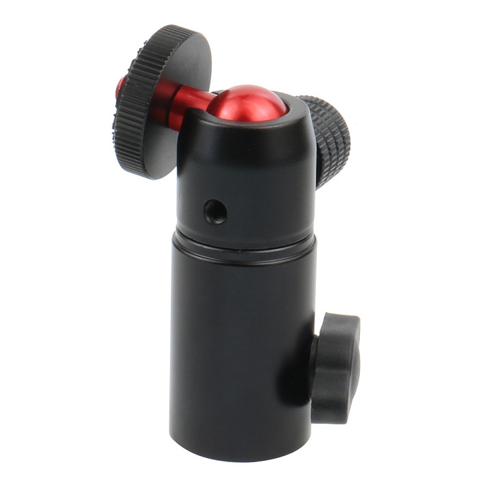 BGNing-Mini Aluminum Alloy Ball Head Metal Tripod Adapter with 1/4 Inch Screw for Mobile Phone Camera Light Support Flash Type B