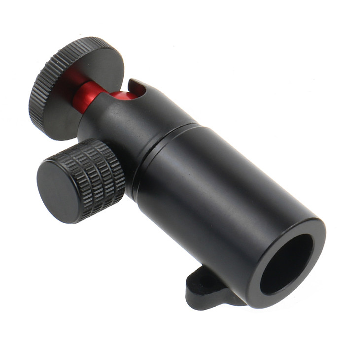 BGNing-Mini Aluminum Alloy Ball Head Metal Tripod Adapter with 1/4 Inch Screw for Mobile Phone Camera Light Support Flash Type B