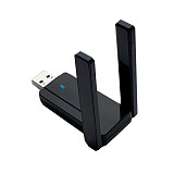 XT-XINTE USB3.0 AC1300Mbps Dual Band 2.4G / 5.8G Wifi Adapter Wireless Wi-fi Network Card for Lag-Free HD Video Streaming and Games