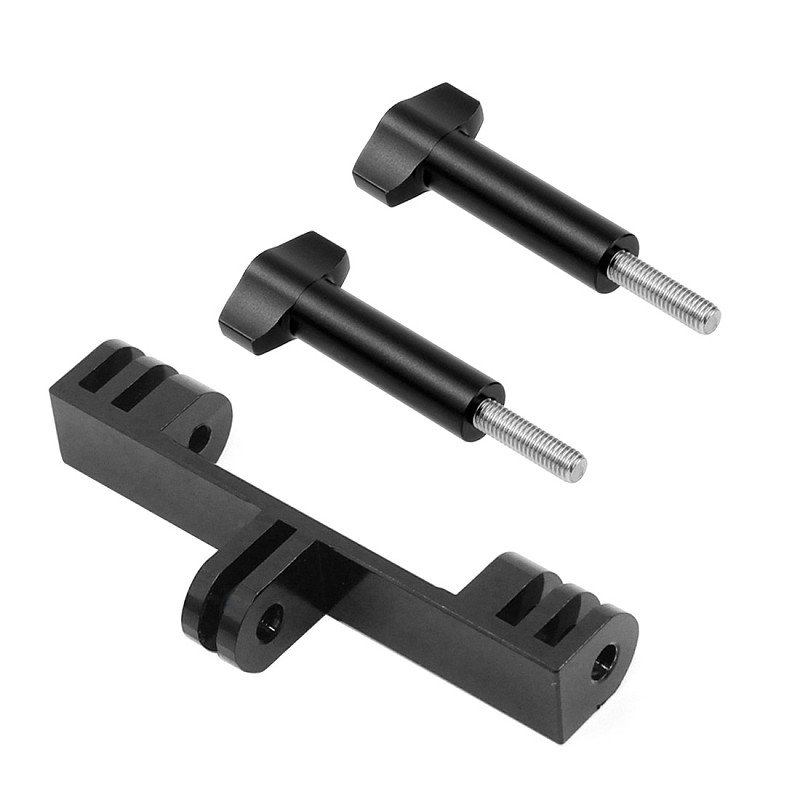 BGNing Aluminum LED Photography Light Adapter Connection Bracket for Insta360 ONE R/GOPRO9/8/MAX GOPRO/Osmo Action/EKEN/AKASO EK7000 4K Action Camera