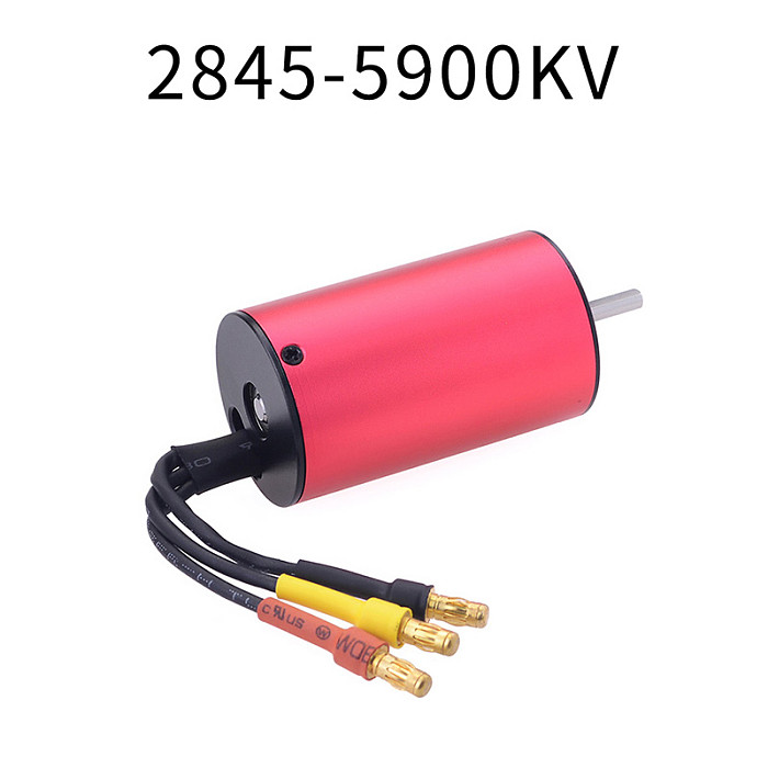 Surpass Hobby Waterproof KK 2845 3.175mm 2600KV 2800KV 3100KV 3800KV 4370KV 4400KV 5900KV Brushless Motor for Traxxas/HSP 1/12 RC Car