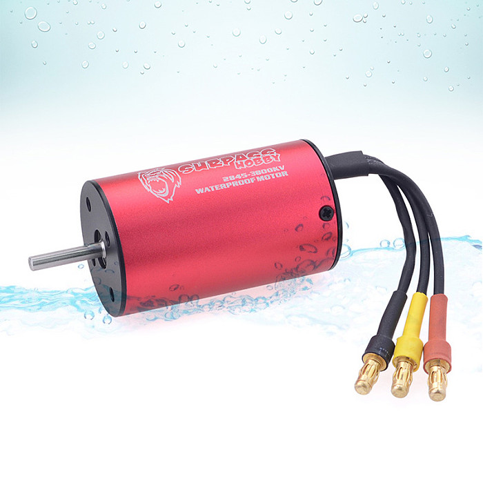 Surpass Hobby Waterproof KK 2845 3.175mm 2600KV 2800KV 3100KV 3800KV 4370KV 4400KV 5900KV Brushless Motor for Traxxas/HSP 1/12 RC Car