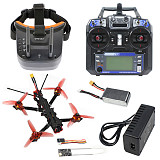FEICHAO F4-V2 178mm Quadcopter DIY Drone Kit BNF RTF 25A 4IN1 ESC F4 OSD Flight Controller 1204 5000KV Motors FLYSKY/T-lite Radio