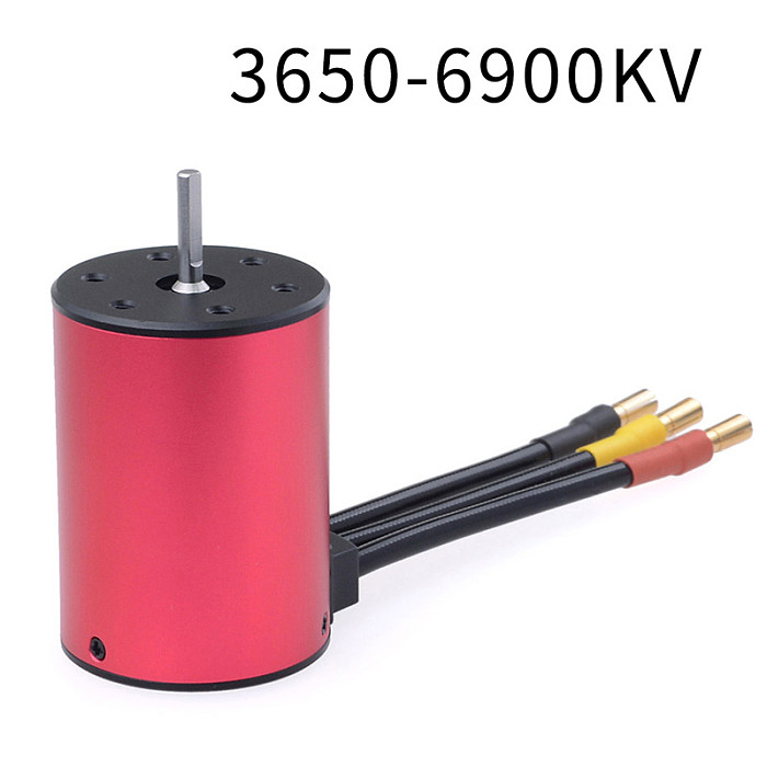 Surpass Hobby Waterproof Brushless Motor 3650 3660 3665 3670 3674 RC Car Motor for 1/8 1/10 2S 3S RC Car Drift Racing Off-Road