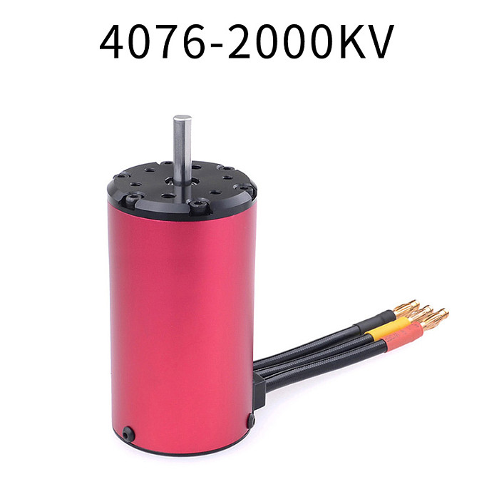 Surpass Hobby KK Waterproof 4076 5.0mm Brushless Motor 1550KV 1700KV 2000KV 2250KV for RC 1/8 Drift Racing Off-road Climbing Car