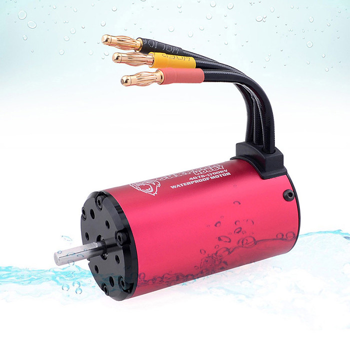 Surpass Hobby KK Waterproof 4076 5.0mm Brushless Motor 1550KV 1700KV 2000KV 2250KV for RC 1/8 Drift Racing Off-road Climbing Car