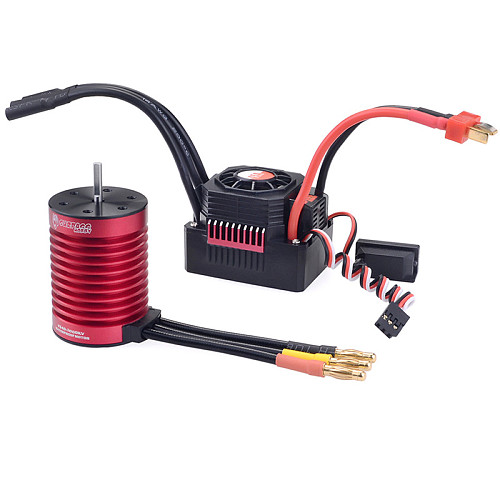 Surpass Hobby New KK F540 Waterproof Combo 4370KV 3930KV 3300KV 3000KV Brushless Motor w/45A ESC for 1/10 RC Tamiya Axial Redcat