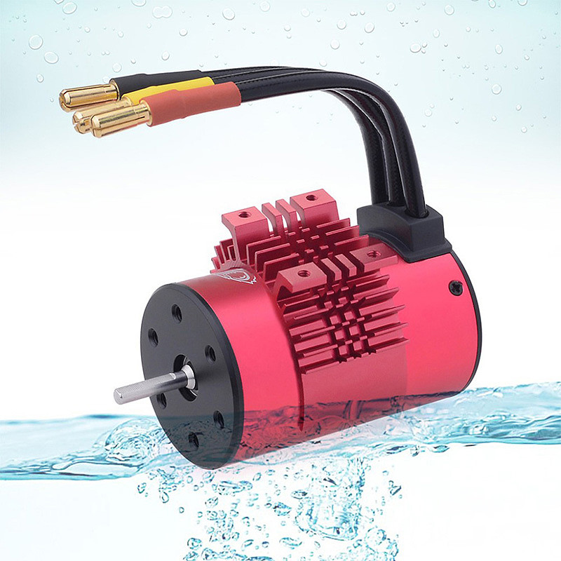 Surpass Hobby New Waterproof Combo 3660 5.0mm 1750KV 2200KV 2600KV 3100KV 3300KV 3500KV Brushless Motor w/Heat sink 80A ESC Combo