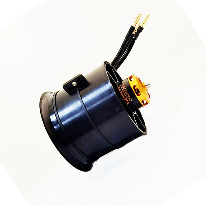 Qx-Motor QF3027 70mm EDF (12) 12 Rotor Vane Fan Outer Brushless Motor 2200KV 6S for RC Airplane Accessories Model Airplane Drone