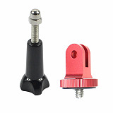 BGNing Mini Tripod Adapter Convert Mount to Quick-Release Adapter 1/4 Screw Metal for GoPro Hero 9 8 7 6 5 Osmo Action Camera Monopod