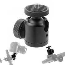 BGNing 25mm Mini Tripod Ball Head 360 Degree Swivel Ballheads Video Stand for DSLR SLR Panoramic Camera Accessories Support 3kg
