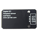 Qiotek ASP5033 Digital Air Speed Meter Sensor Kit for Pixhawk APM PIX Flight Controller RC Airplane