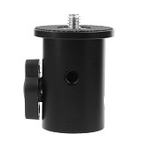1/4  Screw Converter Adapter Mounting Base Head Holder for Tripod Monopod Flash Light Softbox Diffuser Stand Rod Camera Support