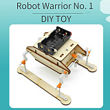 FEICHAO Electric Walking Robot DIY Handmade Steam Toy for Children Physical Scientific Experiment Learning Educational Toy