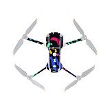 Sunnylife PVC Stickers Protective Film Scratch-proof Decals Skin Drone Body Remote Control Protector for DJI Air 2S Drone Accessories