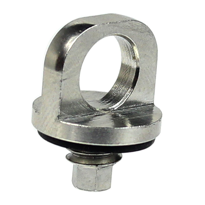 1/4  Camera Screw Hex Bolt 1/4 Stainless Steel D Ring Handle for DSLR Tripod Monopod Rig Quick Release Plate Strap Mount Adapter