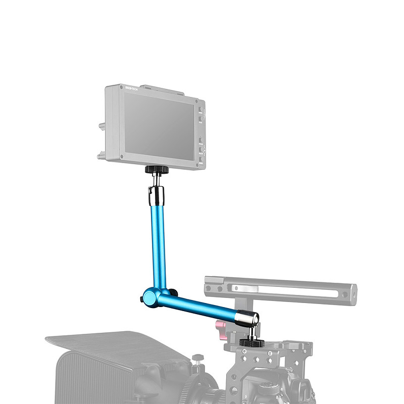BGNING 7 inch 11 inch Magic Arm Articulating 360 Degree Adjustment Arm with 1/4 Screw for HD Monitor Video Light Microphone 10KG Load