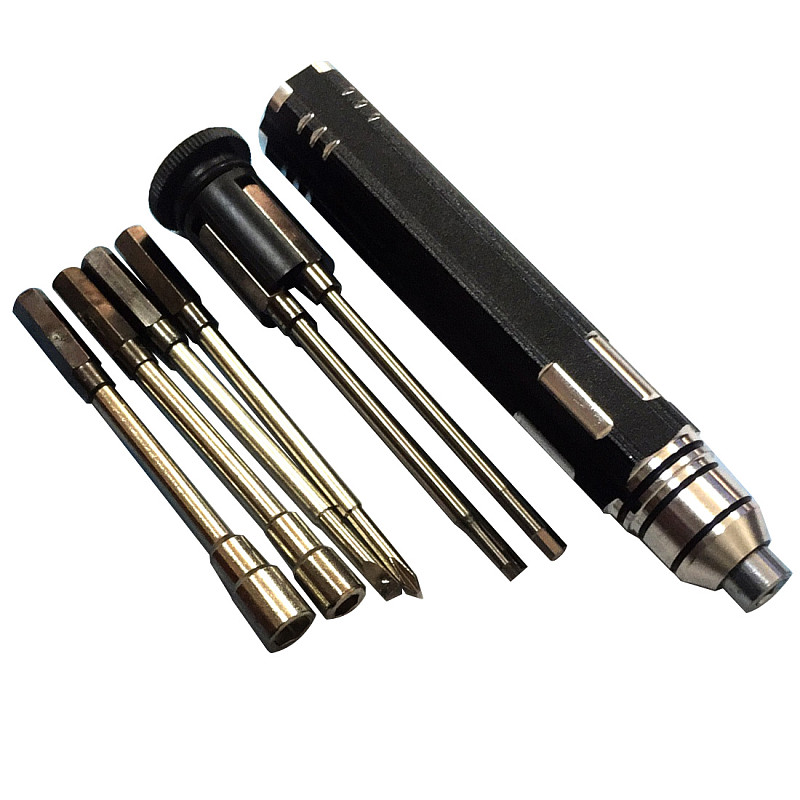 FEICHAO Hardware Repair Tools 8 in 1 Hex Screwdrivers Hex Screw driver Kit Set Mini For Helicopter Plane Car Pocket Accessories