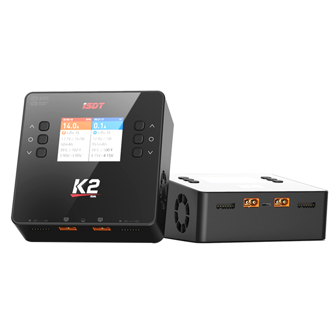 ISDT K2 1-6S Dual Lipo acculader